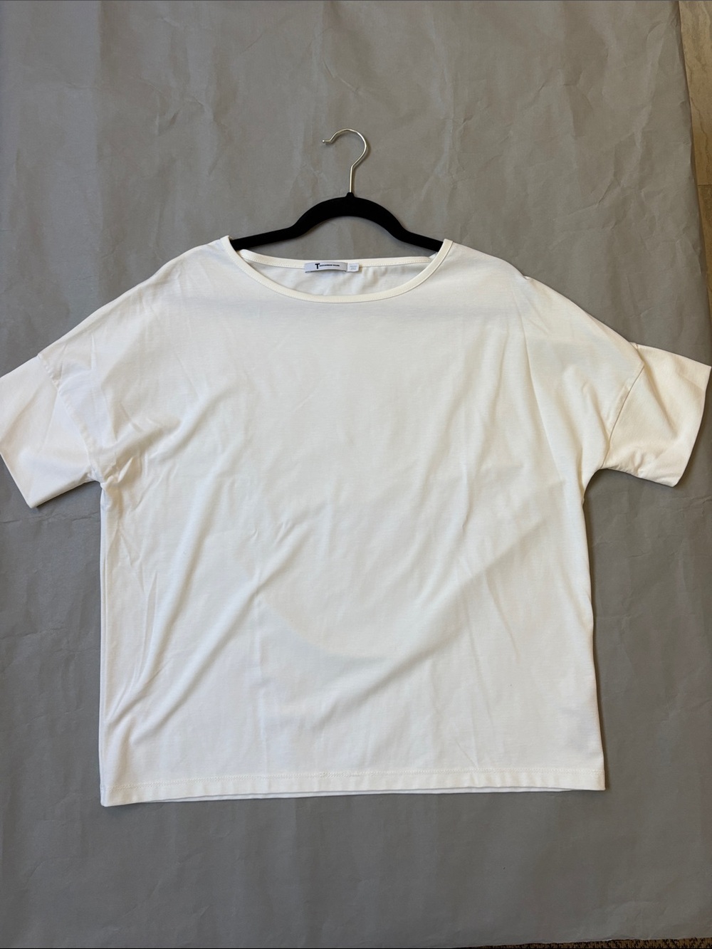 T by Alexander Wang Off White Top.